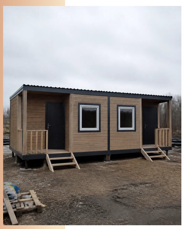 Двухкомнатные дачные бытовки в Вичуге изготовление и аренда